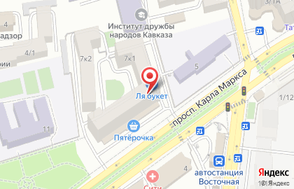 Цветочная лавка Прованс в Ставрополе на карте