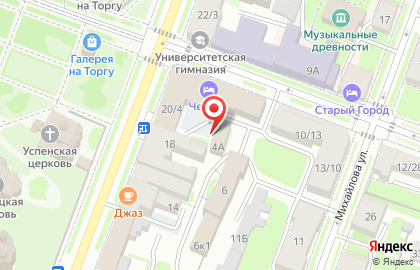 Ретро FM Великий Новгород, FM 101.8 на карте