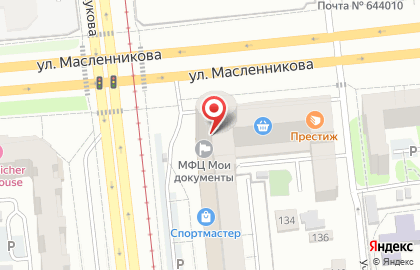 Агентство недвижимости Большой город на улице Масленникова на карте