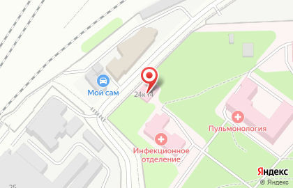 Мытищинская городская клиническая больница на улице Коминтерна на карте