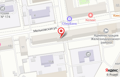 Апартаменты Либерти на Мельковской улице на карте