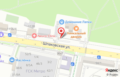 Шиномонтаж в Ставрополе на карте