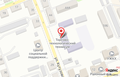 Автошкола Торгово-технологический техникум на карте