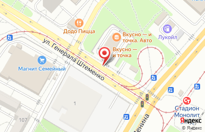 Билборды (6х3 м) от РА Экспресс-Сити в Краснооктябрьском районе на карте