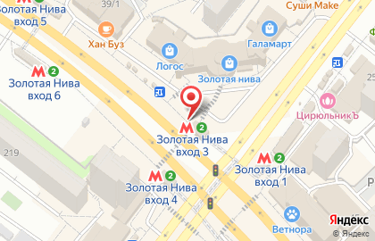 Магазин кондитерских изделий в Новосибирске на карте