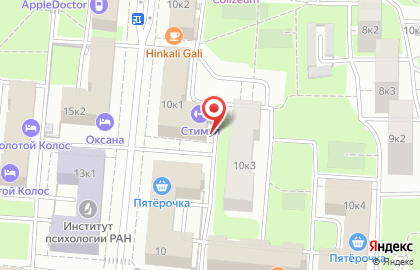 Киоск по продаже печатной продукции, Алексеевский район на Ярославской улице на карте