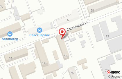 Продуктовый магазин Анютка в Калининском районе на карте