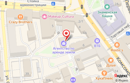 Агентство по аренде земельных участков, организации торгов и приватизации муниципального жилищного фонда на карте
