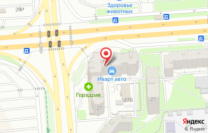 Отделение службы доставки Boxberry в Коминтерновском районе на карте