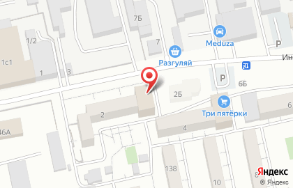 Дискаунтер Хлеб-Соль на Инструментальной улице на карте