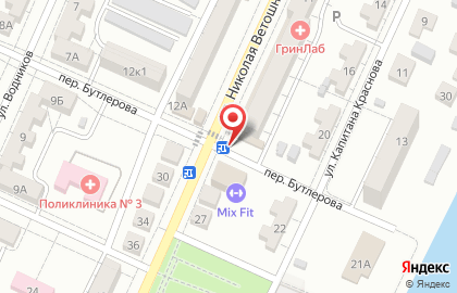 Банкомат СберБанк в Трусовском районе на карте