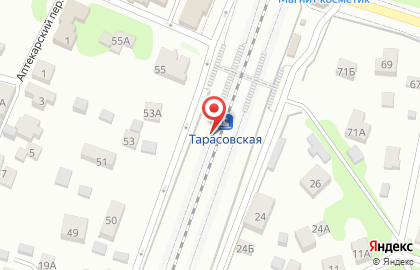 Тарасовская, железнодорожная станция на карте