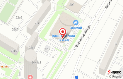 Кофейня МакКафе на Вешняковской улице на карте