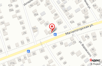 Аннет на Магнитогорской улице на карте