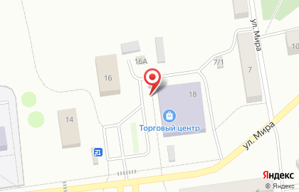 Сеть супермаркетов Мария-Ра на улице Мира на карте
