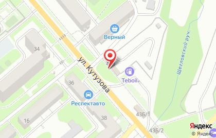 Магазин овощей и фруктов в Пролетарском районе на карте