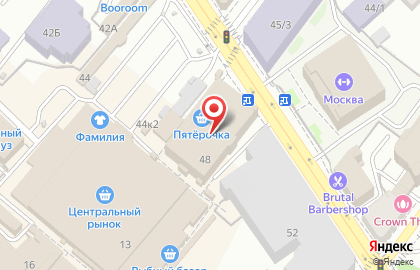 Школа фитнеса Варвары Медведевой на Московской улице на карте