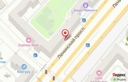 Банкомат Уралсиб на Ленинском проспекте, 72/2 на карте