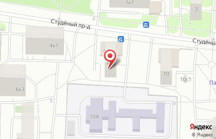 Зоомагазин на Студёном проезде, 8 на карте