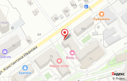 Художественный салон, Союз художников Чувашии на карте