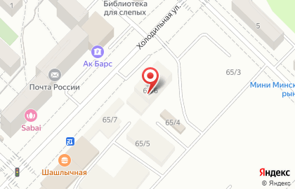 ОАО Банкомат, АКБ Абсолют Банк на Холодильной улице на карте
