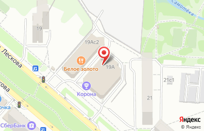 Бар Роял на улице Лескова на карте