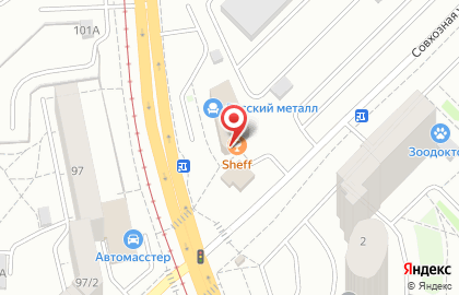 Транспортная компания Транзит-Сервис в Орджоникидзевском районе на карте