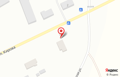 Шиномонтажная мастерская на улице Кирова на карте