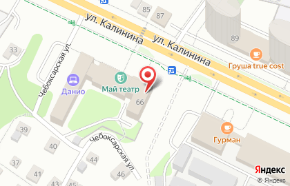 Кафе Кормилец в Чебоксарах на карте