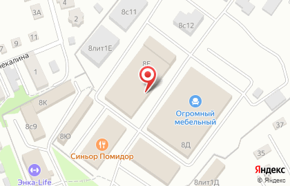 Магазин бытовой и цифровой техники Энка техника на Волочаевской улице на карте