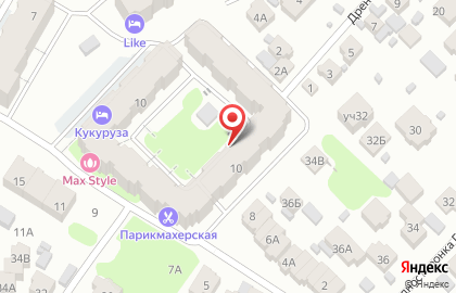 Частная студия массажа Забота на карте