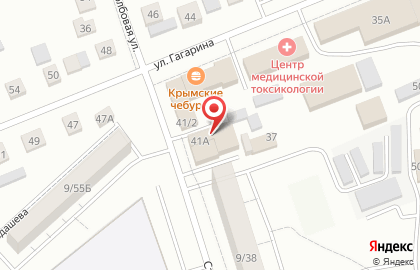 Автосервис На Гагарина в Набережных Челнах на карте