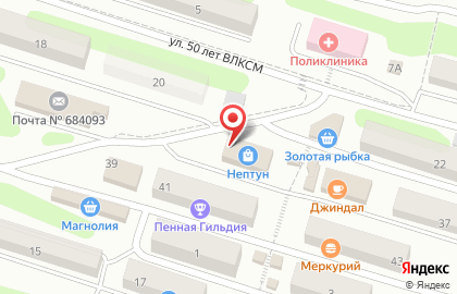 Магазин детских товаров Апельсин в Петропавловске-Камчатском на карте