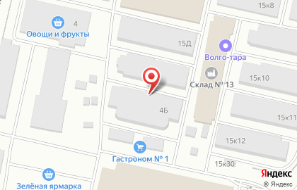 Торговая компания Volgo-Tara в Дзержинском районе на карте