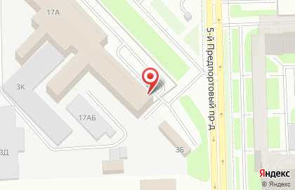 Автостоянка в Санкт-Петербурге на карте