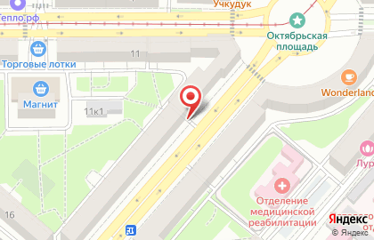 Фирменный салон настоящих стальных дверей Torex на Октябрьской улице на карте