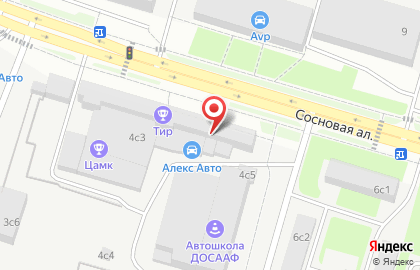 Столовая в Москве на карте