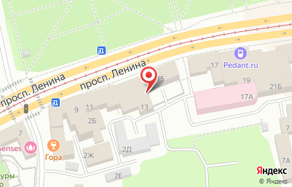 Сеть строительных супермаркетов Домострой на проспекте Ленина на карте