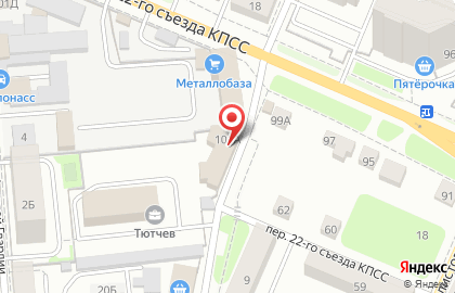 Магазин автотоваров BOXERmaG в Бежицком районе на карте