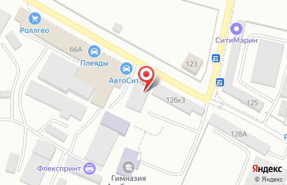 Автосервис АвтоСкан в Ленинградском районе на карте