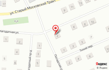 Финская улочка на карте