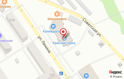 Магазин автозапчастей Emex.ru на улице Ленина на карте