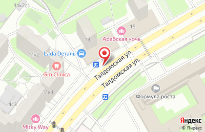 Лесси на Речном вокзале (ул Талдомская) на карте