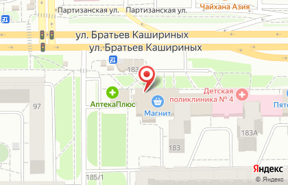 Зоомаркет на улице Чайковского на карте