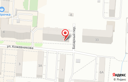 Парикмахерская Matreshka на улице Кожевникова на карте