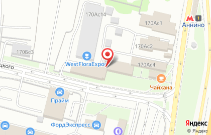 Производственная фирма Квалити на Варшавском шоссе на карте