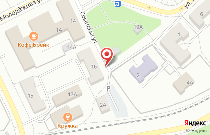 Мастерок на Советской улице на карте
