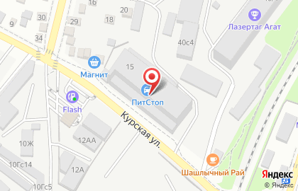Сеть магазинов одежды для беременных Flash Mama в Ростове-на-Дону на карте