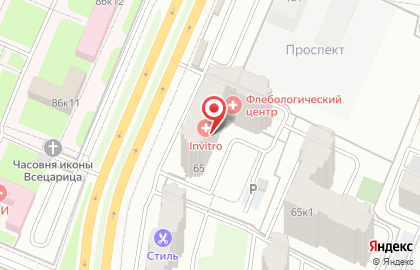 Автостоянка в Брянске на карте