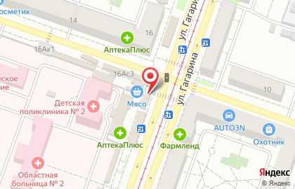Цветочный салон Камелия в Ленинском районе на карте